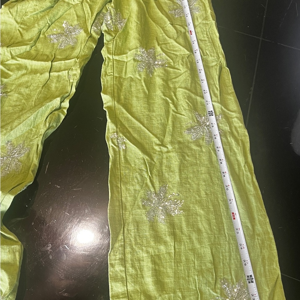 Reserved Green Floral Women's Swim Coverup Set - Picture 13 of 14